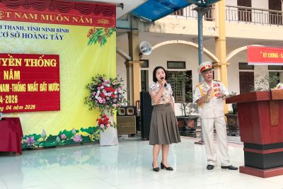 TRƯỜNG THCS HOÀNG TÂY TỔ CHỨC BUỔI NÓI CHUYỆN TRUYỀN THỐNG KỶ NIỆM 51 NĂM NGÀY GIẢI PHÓNG MIỀN NAM, THỐNG NHẤT ĐẤT NƯỚC (30/4/1975 – 30/4/2026)