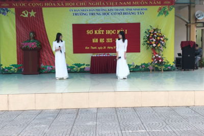 Văn nghệ sơ kết học kỳ I – năm học 2025 – 2026