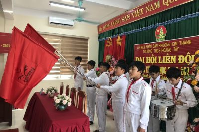 ĐẠI HỘI LIÊN ĐỘI TRƯỜNG THCS HOÀNG TÂY NĂM HỌC 2025 – 2026