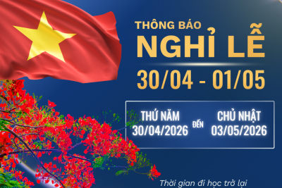 Lịch nghỉ lễ 30/4 và 1/5